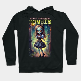 Kawaii Steampunk Zombie 03 Hoodie